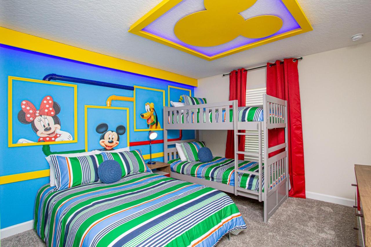 Gorgeous 4 Bedroom W/ Pool Close To Disney 4836 Kissimmee Dış mekan fotoğraf