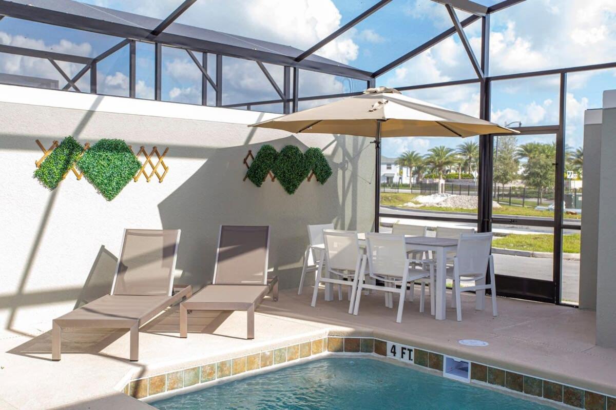 Gorgeous 4 Bedroom W/ Pool Close To Disney 4836 Kissimmee Dış mekan fotoğraf