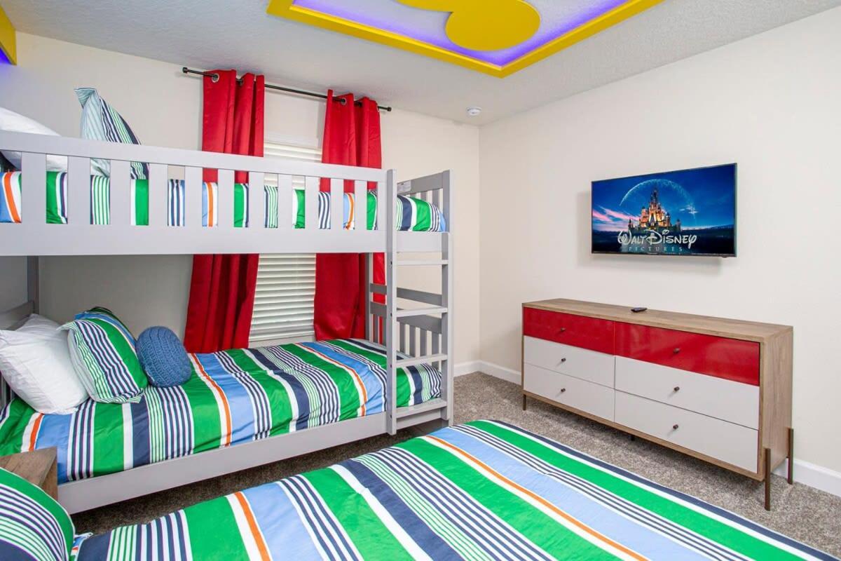 Gorgeous 4 Bedroom W/ Pool Close To Disney 4836 Kissimmee Dış mekan fotoğraf